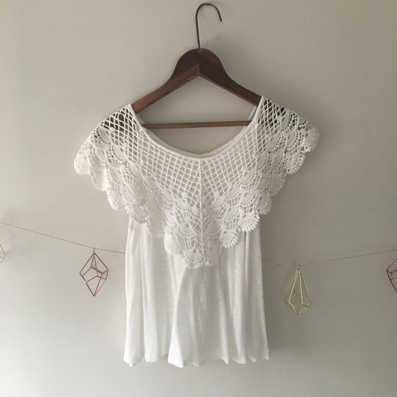 Three Bird Nest Tops - Three Bird Nest Crochet Top Tank